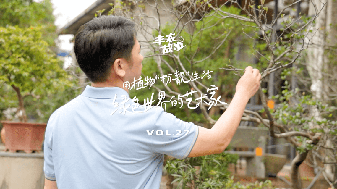 17年，他用一草一木去点亮了一个个家。